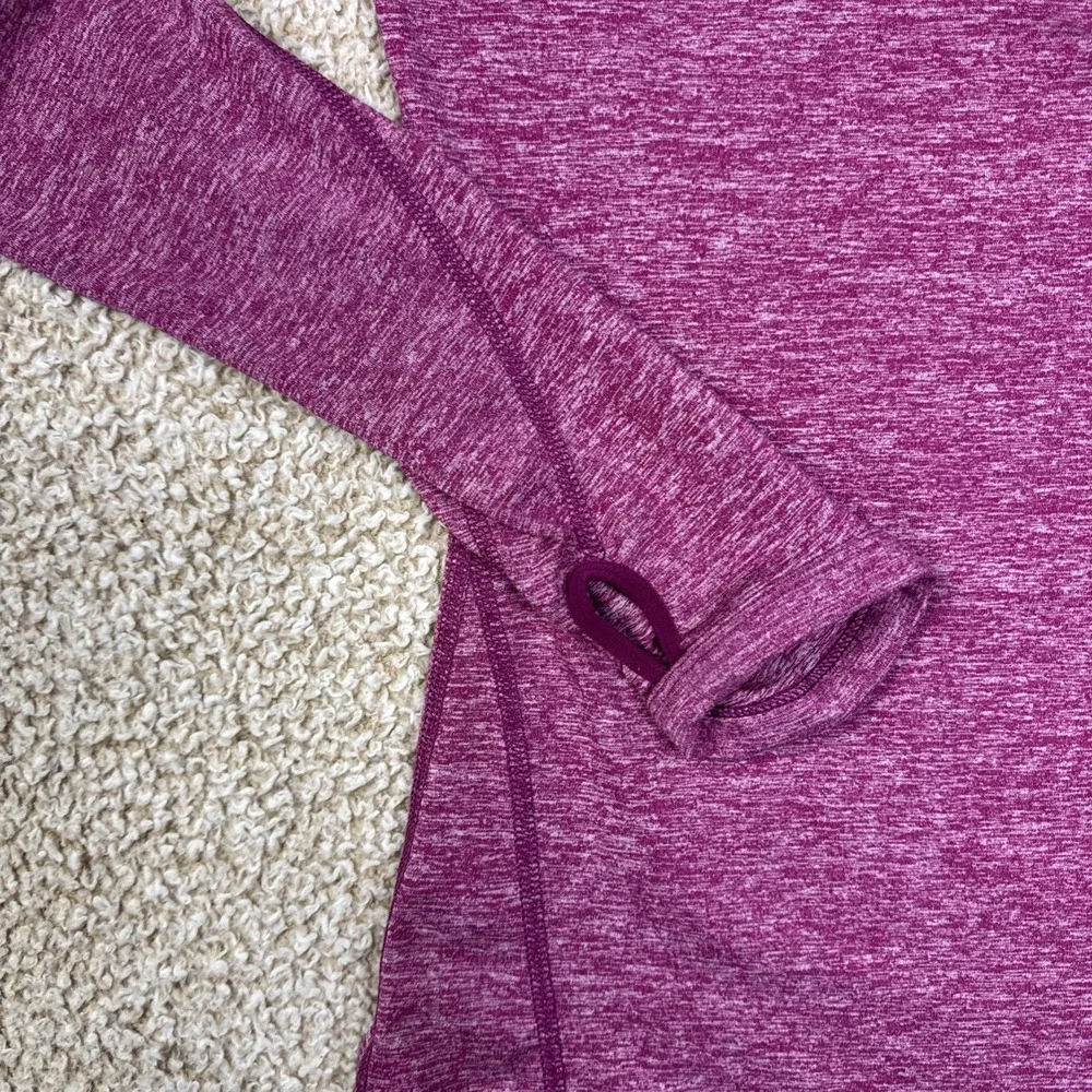 Nike Element 1/2 Zip Pink Heather L/S Running Athletic Top (481320) Small